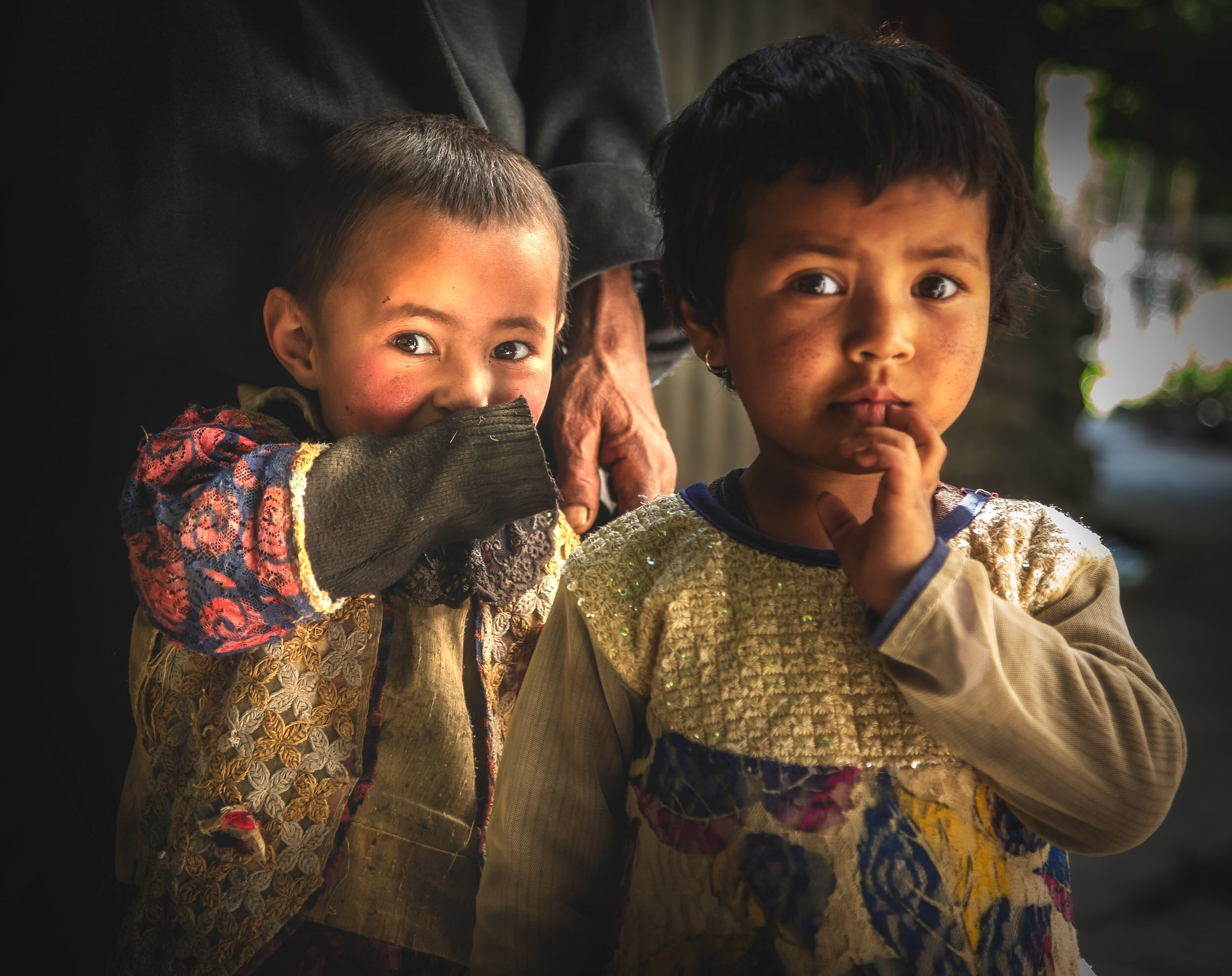 Girls at Turtuk Village 