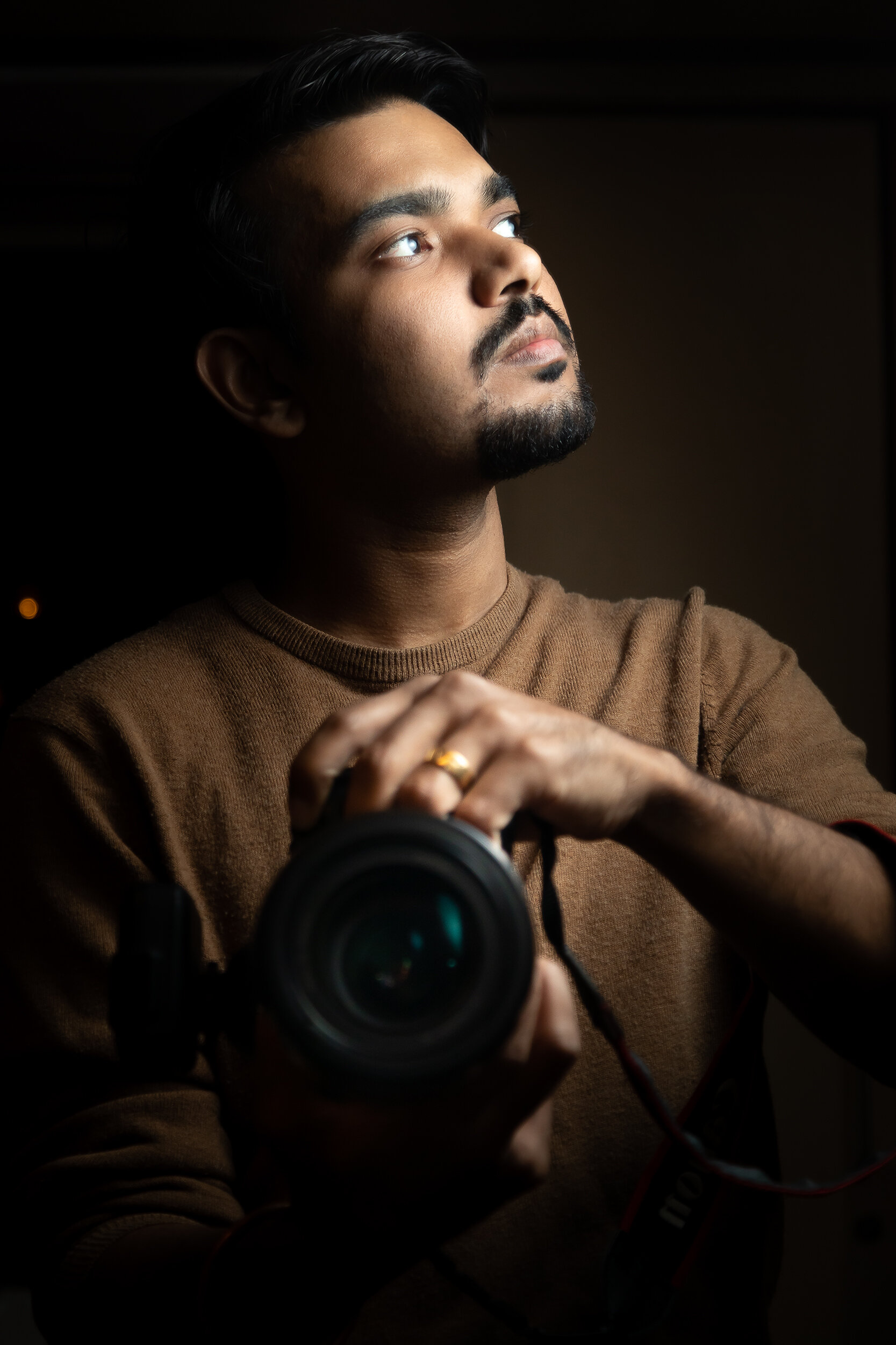 That’s me - occasionally in front of the camera !