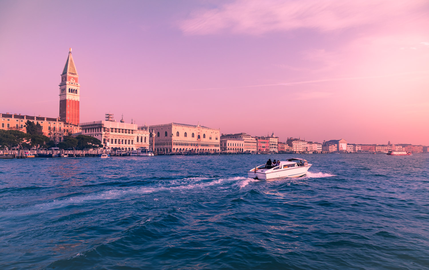 View towards Piazza San Marco from Grand Canal