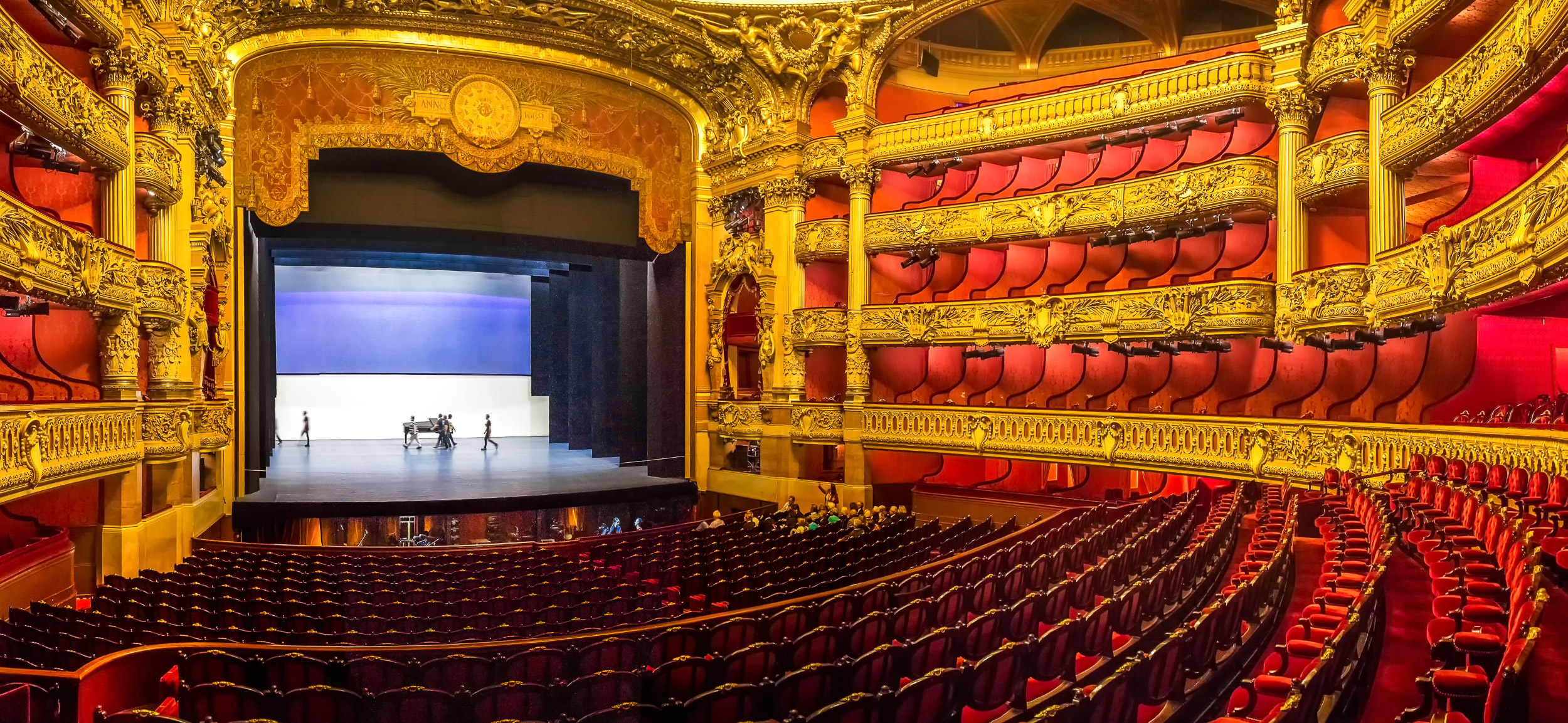 Palais Garnier Paris Opera House Theater Interior 